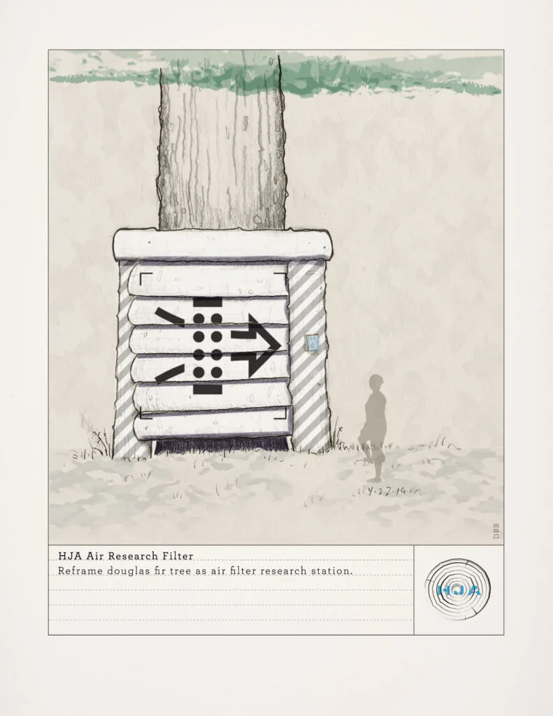 David Buckley Borden research filter concept sketch