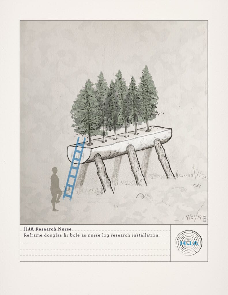 David Buckley Borden research nurse concept sketch